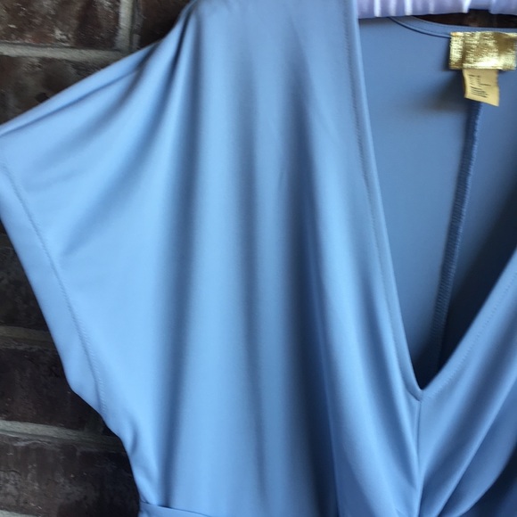 H&M NWOT Light Blue Jersey Dress - Picture 5 of 8